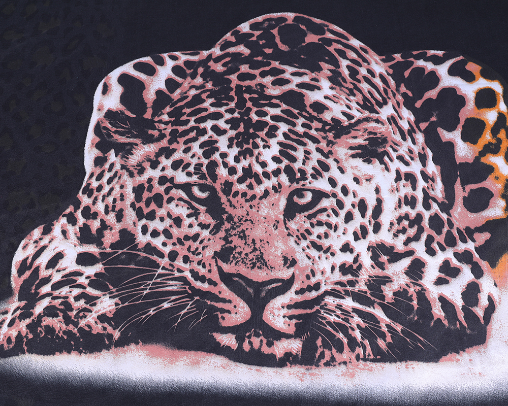 100% Polyester Super Soft Microfiber Dispersed Design  Animal Printing Fabric